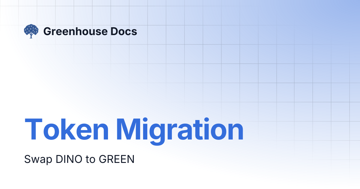 Token Migration | Greenhouse Docs
